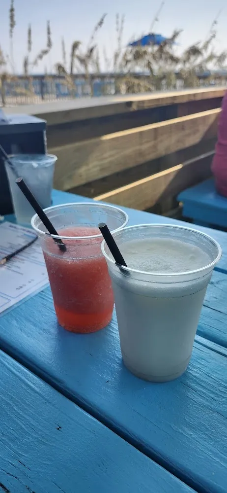 Pina Colada and Strawberry Daiquiri