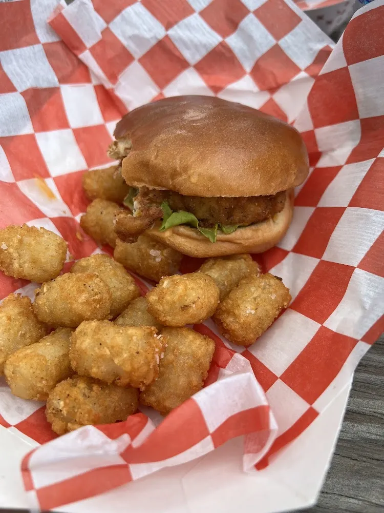 Sobx Seafood Patty Sandwich